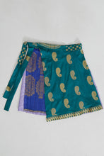 Load image into Gallery viewer, Pleated Pallu Wrap Skirt Large