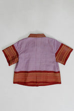 Load image into Gallery viewer, Jamdani Pleated Shirt Medium