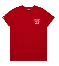 Load image into Gallery viewer, DEADLY BEAUTY SALON TEE RED