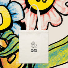Load image into Gallery viewer, Music in Exile Flower Tote
