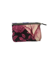 Floral pouch in pink