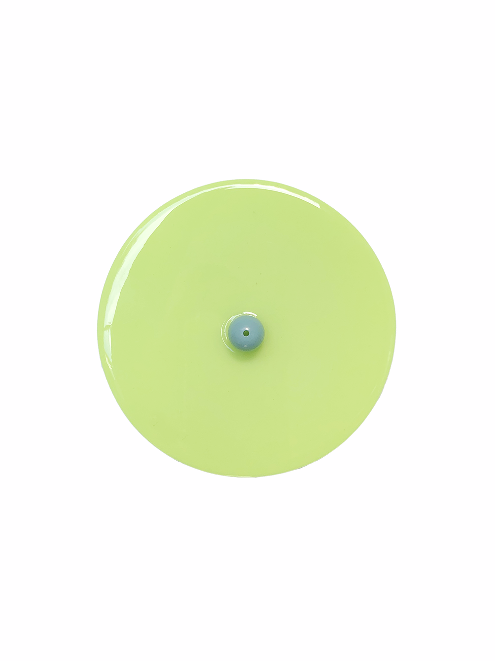 Round & Ball Incense Holder: Pastel green / Baby Blue