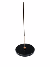 Load image into Gallery viewer, Round &amp; Ball Incense Holder : Black / Beige