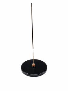 Round & Ball Incense Holder : Black / Beige