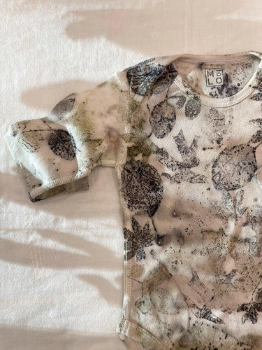 Cotton Foliage Baby Onesie
