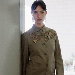 LOVESICK brooch (Regular) - Bronze