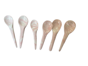 Tantri Mustika mini ceramic salt spoons