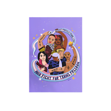 Load image into Gallery viewer, Emma Ismawi We Must Protect Trans Lives print