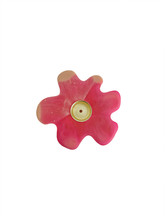 Load image into Gallery viewer, Flower Candlestick Holder - pink/beige sample piece