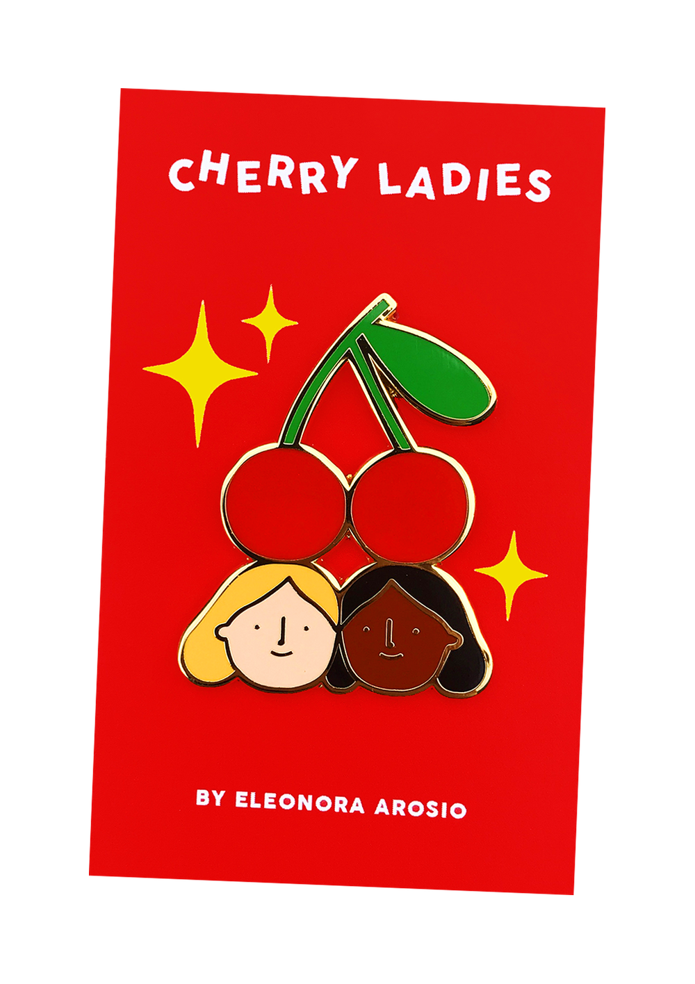 Cherry Ladies Pin