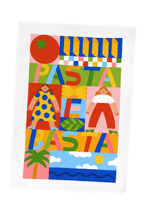 Pasta E Basta Tea Towel