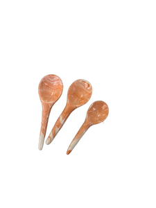 Tantri Mustika mini ceramic salt spoons