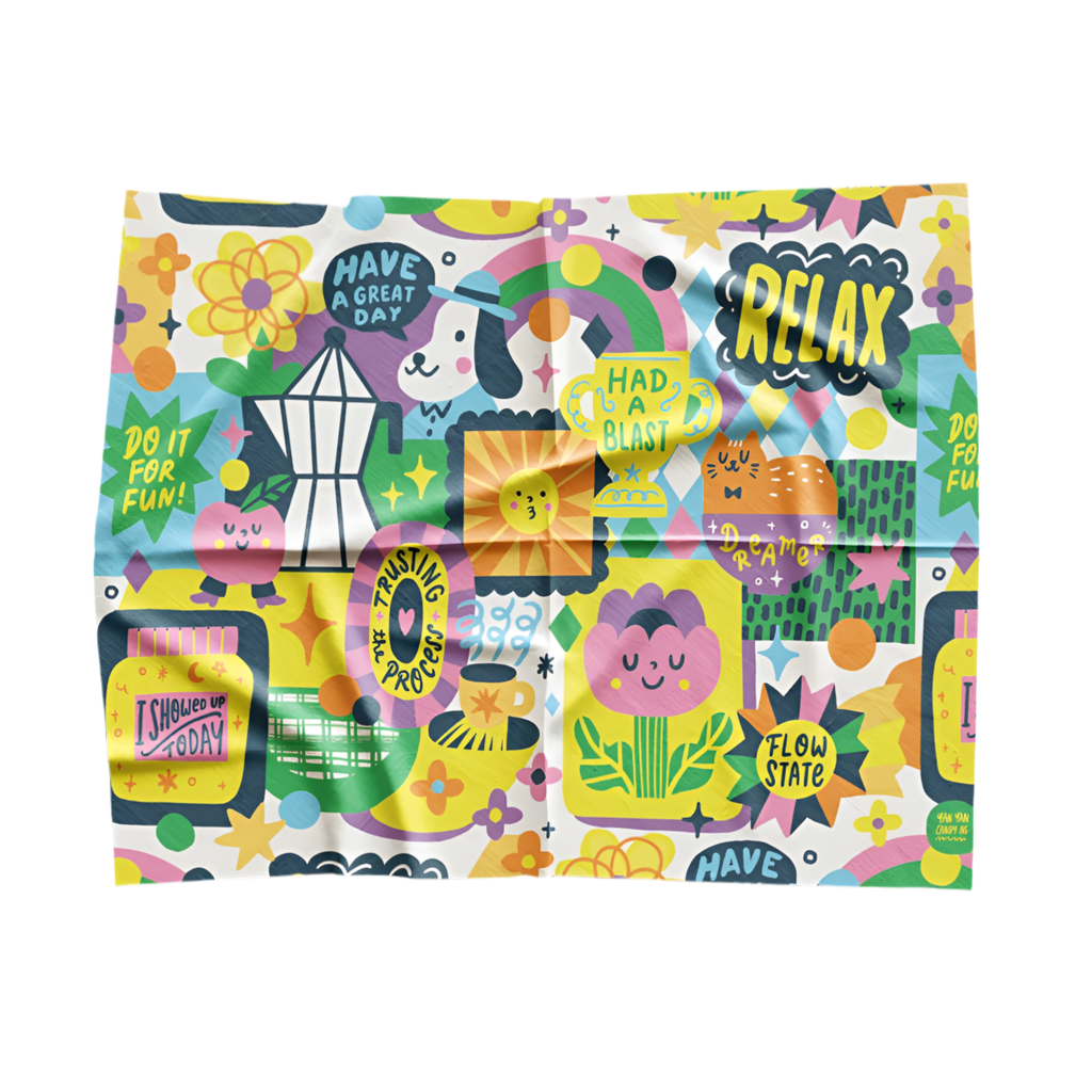 Flow State Tea Towel