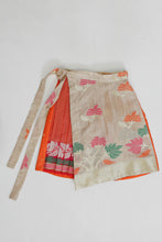 Load image into Gallery viewer, Pleated Pallu Wrap Skirt Small