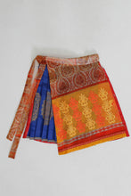 Load image into Gallery viewer, Pleated Pallu Wrap Skirt Medium