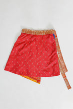 Load image into Gallery viewer, Pleated Pallu Wrap Skirt Medium