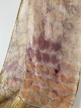 Load image into Gallery viewer, Eco print silk scarves by Naughty Broady