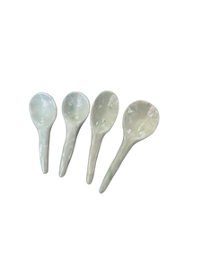 Tantri Mustika mini ceramic salt spoons