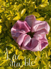 Load image into Gallery viewer, Zero Waste Botanically Dyed Silk Scrunchie