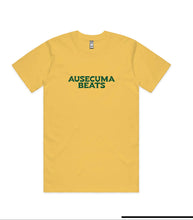 Load image into Gallery viewer, Ausecuma Beats / Cartoon Yellow T-shirt by Steve Gavan