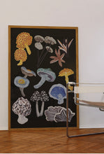 Load image into Gallery viewer, Lisa Hu Mushrooms at Night A3 Print