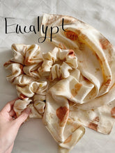 Load image into Gallery viewer, Zero Waste Botanically Dyed Silk Scrunchie