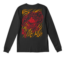 Load image into Gallery viewer, Mindy Meng Wang x Creature Creature Studio / Black Long-sleeve T-Shirt