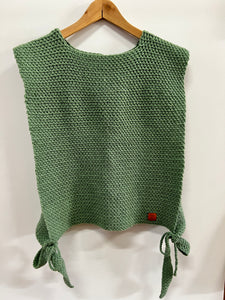 Fine Selection Hand Knitted Side-Tie Vest