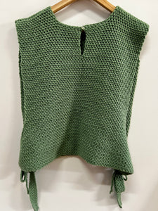 Fine Selection Hand Knitted Side-Tie Vest