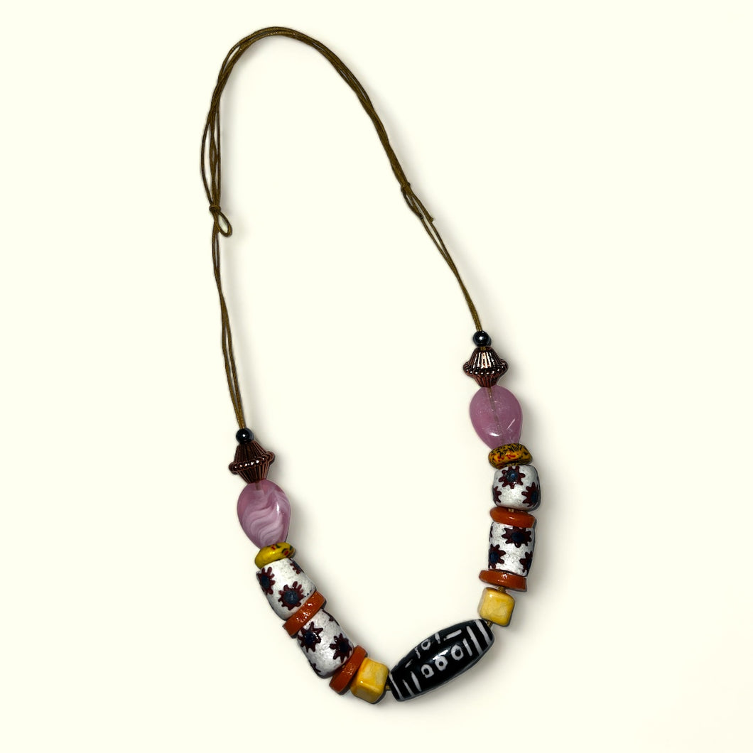 Krobo Beads Necklace – Korle nkania