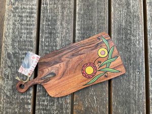 Hand painted Wooden Chopping Board