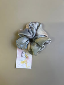 Zero Waste Botanically Dyed Silk Scrunchie