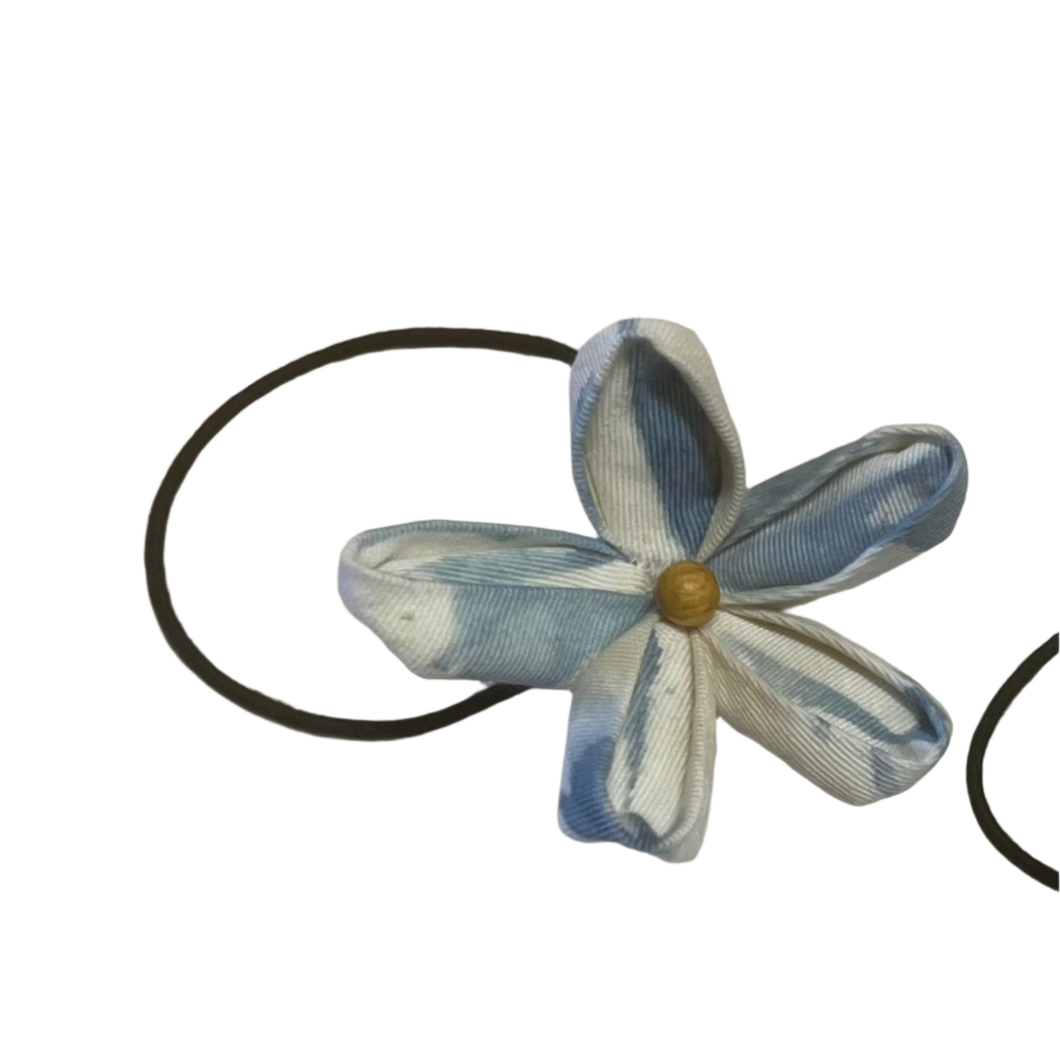 5 petal Kanzashi Hair Tie