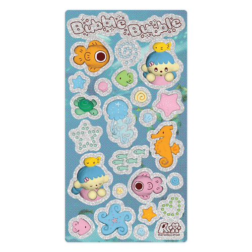 'Bubble Bubble' Sticker Sheet