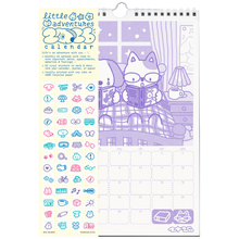 Load image into Gallery viewer, little adventures ✿ 2026 Risograph Calendar
