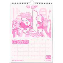 Load image into Gallery viewer, little adventures ✿ 2026 Risograph Calendar
