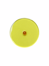 Load image into Gallery viewer, Round &amp; Ball Incense Holder Transparent Lemon/Honey by Studio Chillimarini