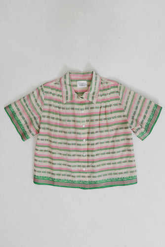 Jamdani Pleated Shirt Small