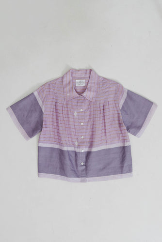 Jamdani Pleated Shirt Small