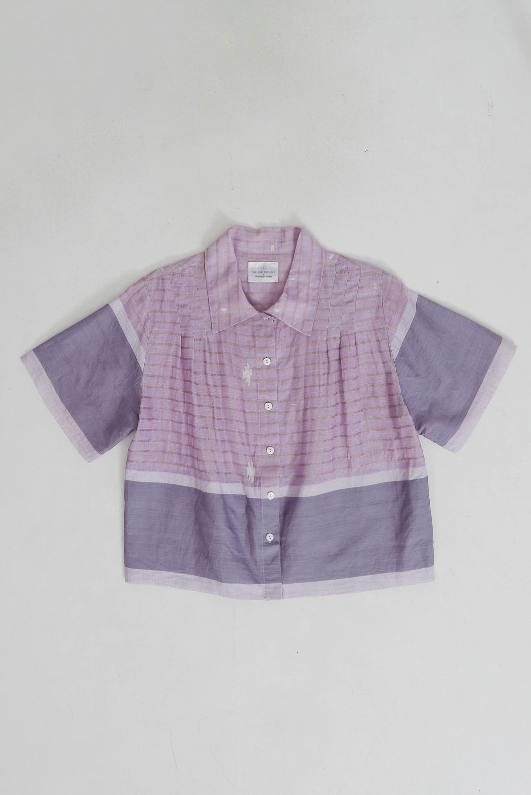 Jamdani Pleated Shirt Small