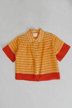 Load image into Gallery viewer, Jamdani Pleated Shirt Small