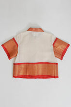 Load image into Gallery viewer, Jamdani Pleated Shirt Medium