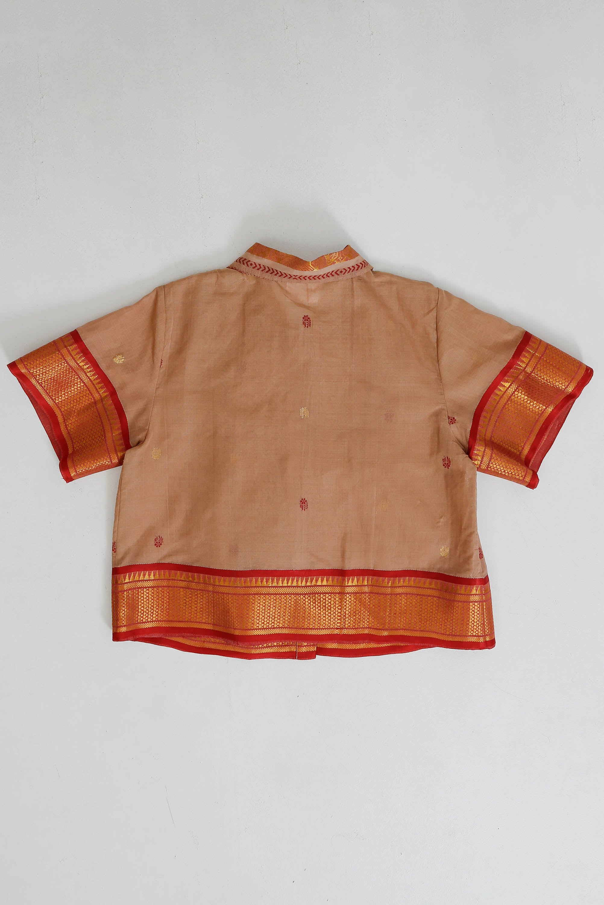 Jamdani Pleated Shirt Large