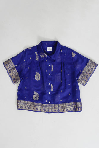 Jamdani Pleated Shirt X-Large