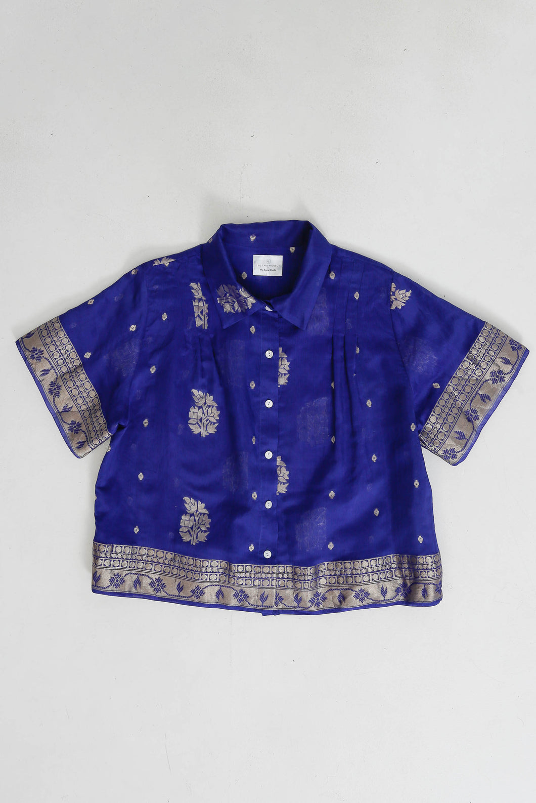 Jamdani Pleated Shirt X-Large