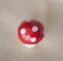 Load image into Gallery viewer, Porcelain Red Mushroom