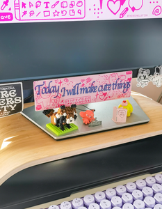 ‘Today I Will Make Cute Things' Bumper Sticker