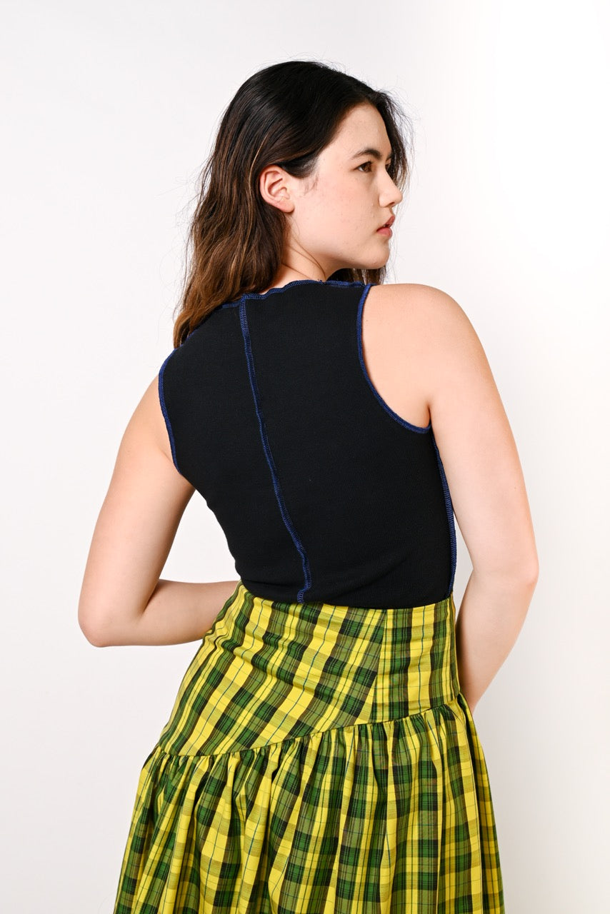 Tartan Yoke Skirt
