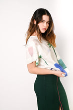 Load image into Gallery viewer, Printed linen top