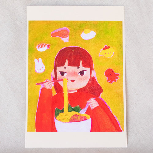 Tokyo art print by Egg Soda Studio